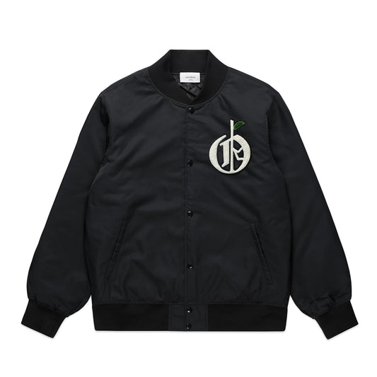 Chenille Logo Bomber Jacket