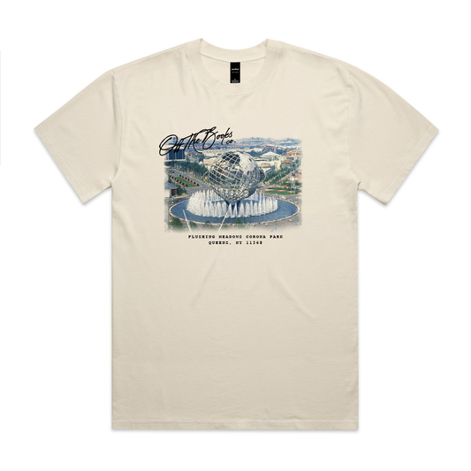 Flushing Meadow Tee - Cream