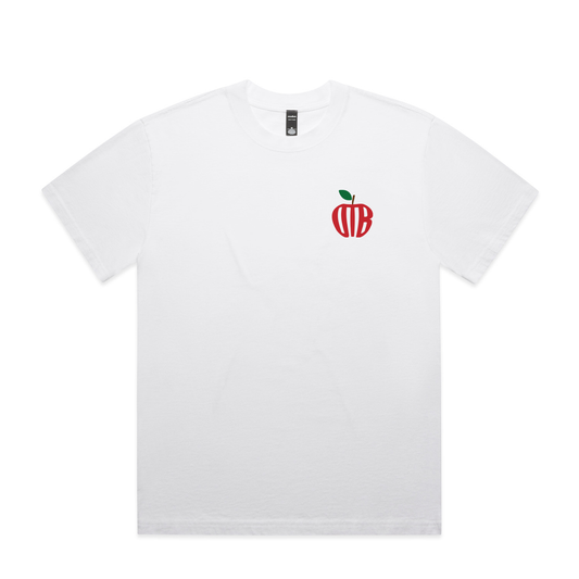 OTB Apple Tee - White