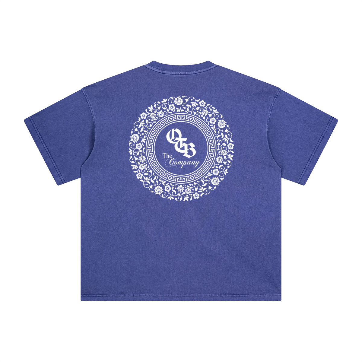 Porcelain Logo Tee - Royal Blue