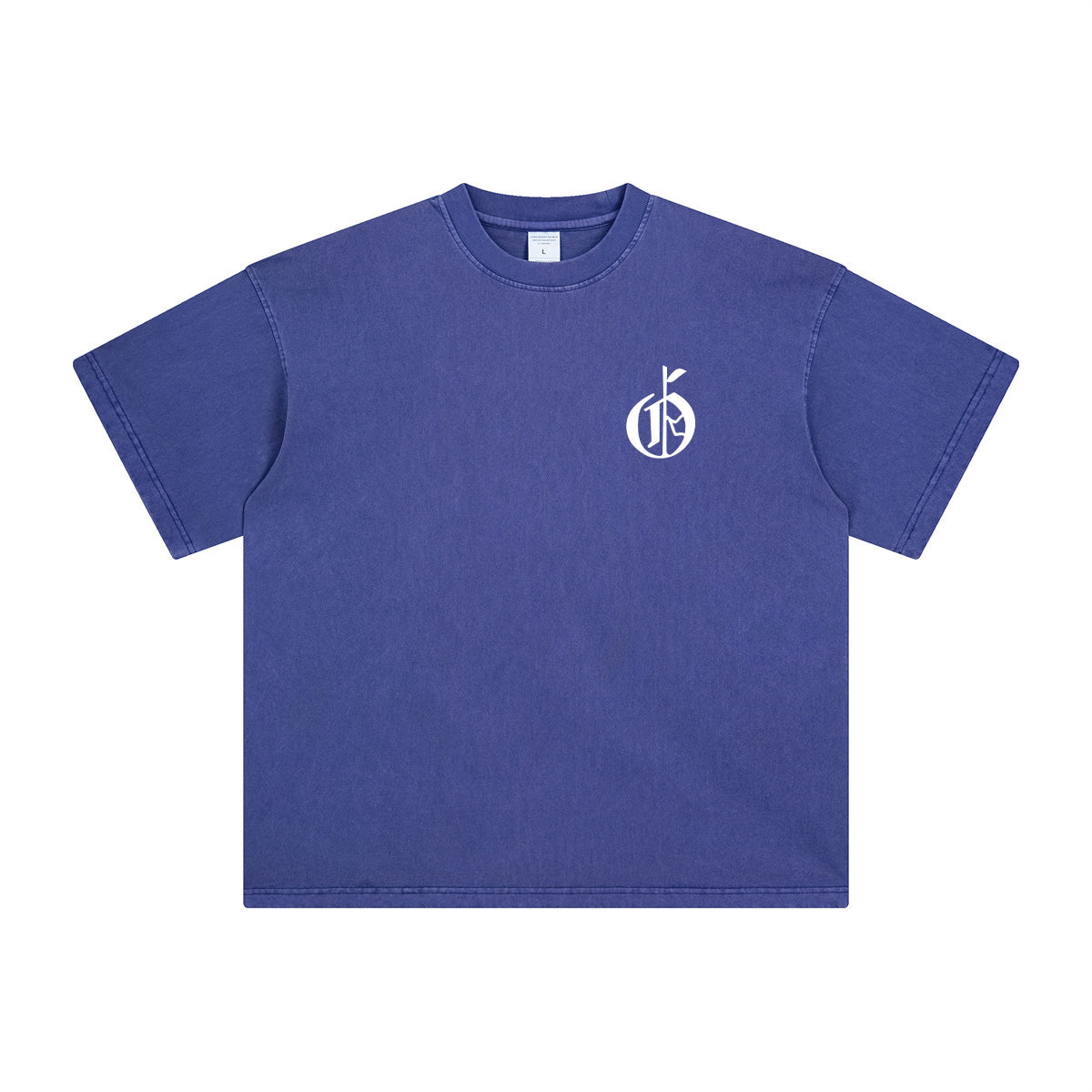 Porcelain Logo Tee - Royal Blue