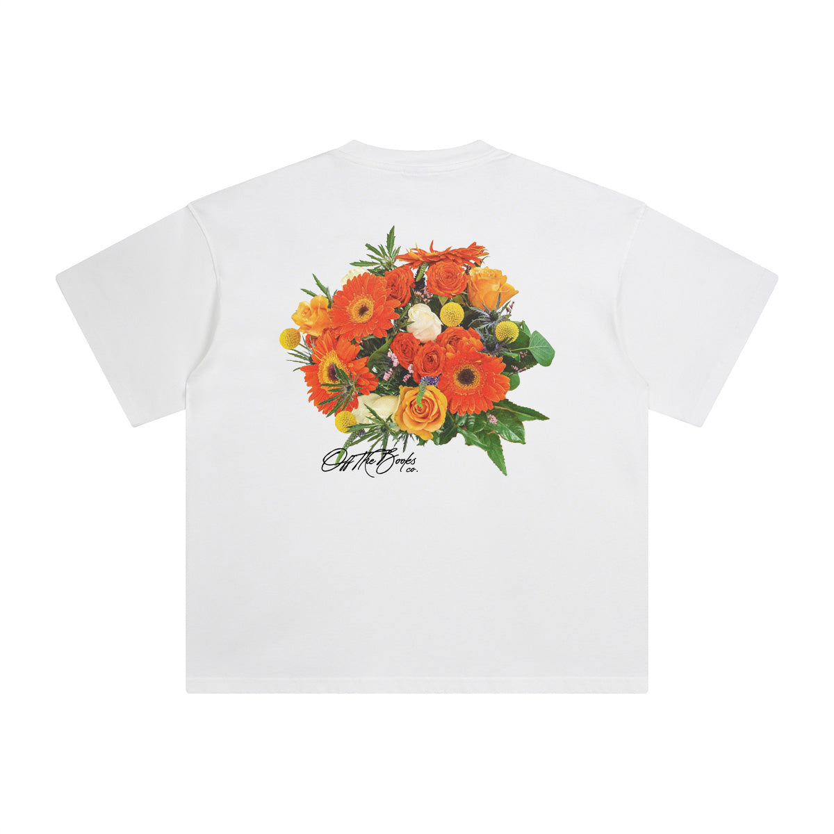 Floral Bouquet Tee - White