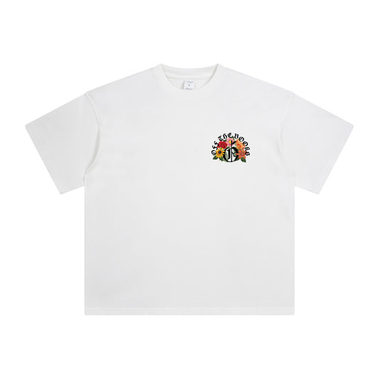 Floral Bouquet Tee - White