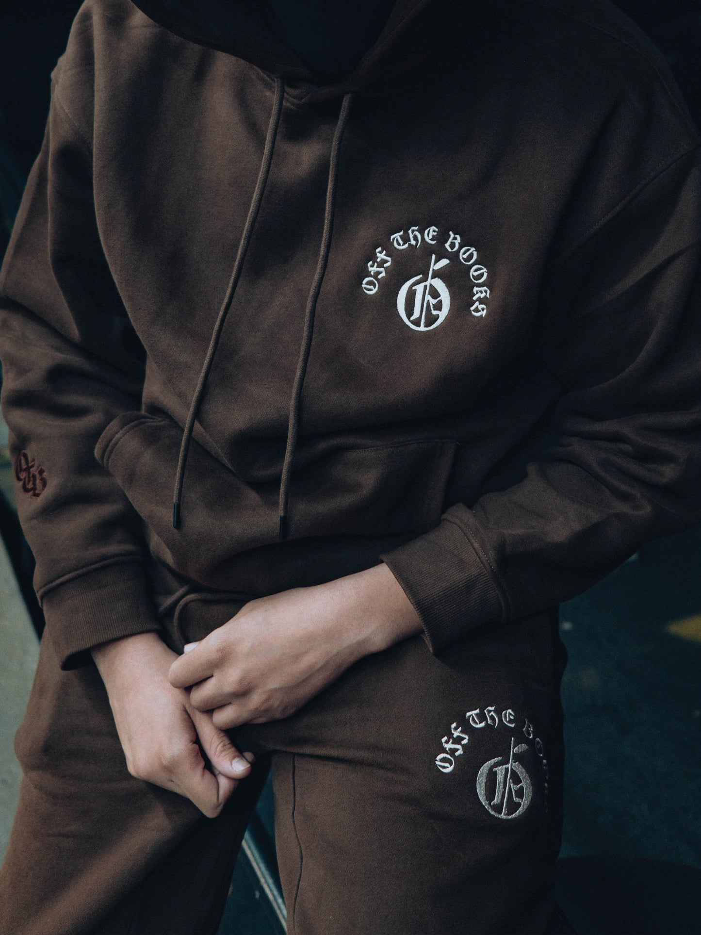 Classical Logo Hoodie - Brown