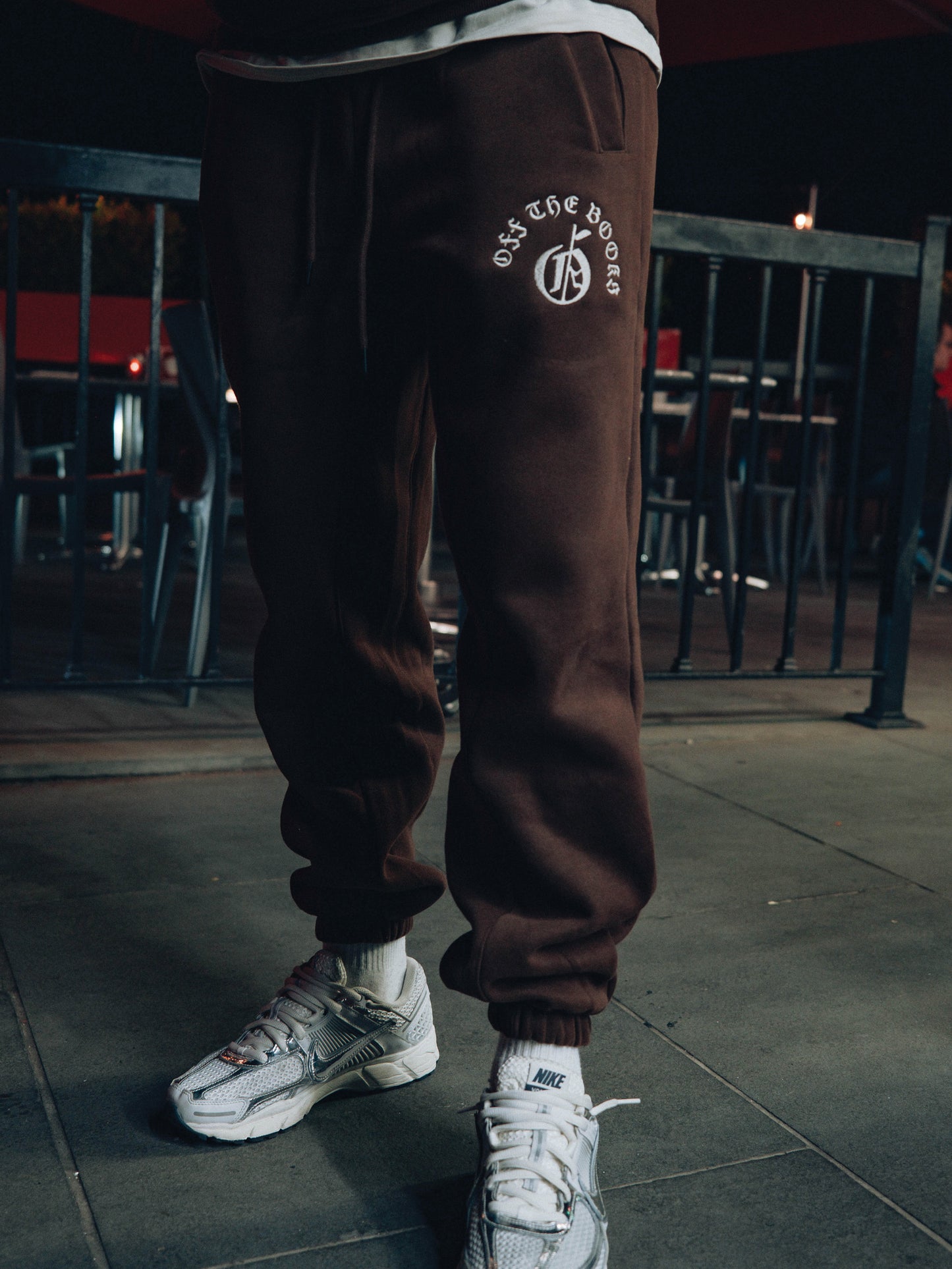 Classical Logo Sweatpants - Brown