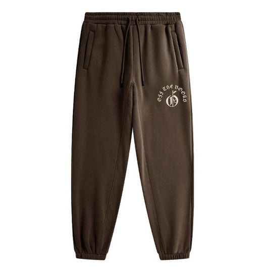 Classical Logo Sweatpants - Brown