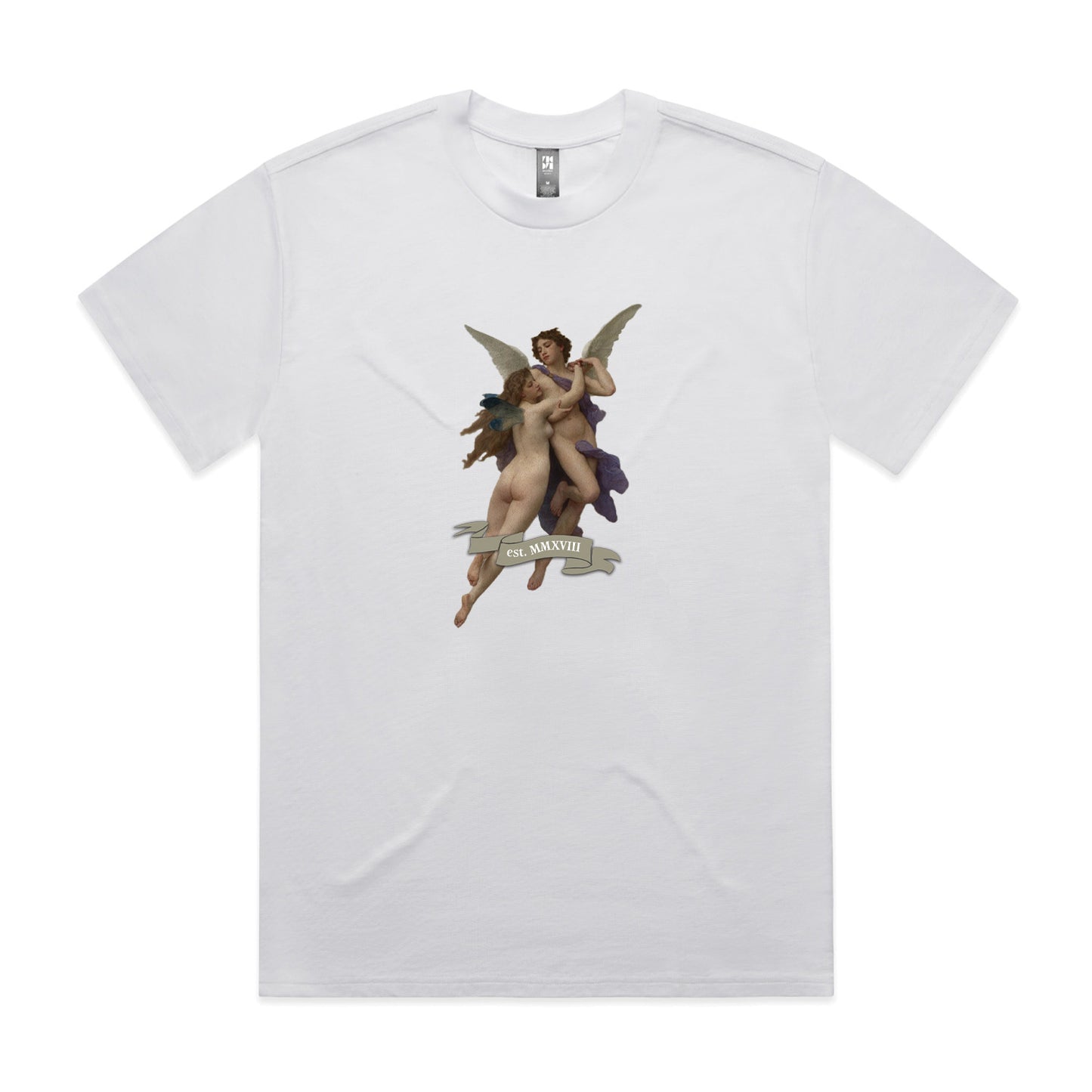 Carried By Angels Tee - White