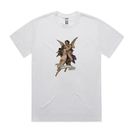 Carried By Angels Tee - White