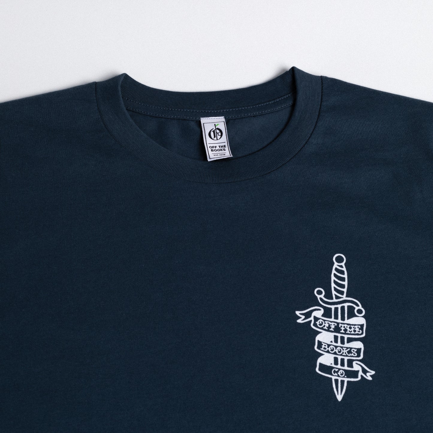 Traditional Tee - Petrol Blue